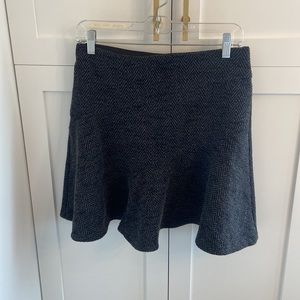 Black and gray A Line work skirt